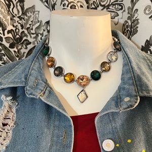 LOGO brand vintage necklace!!